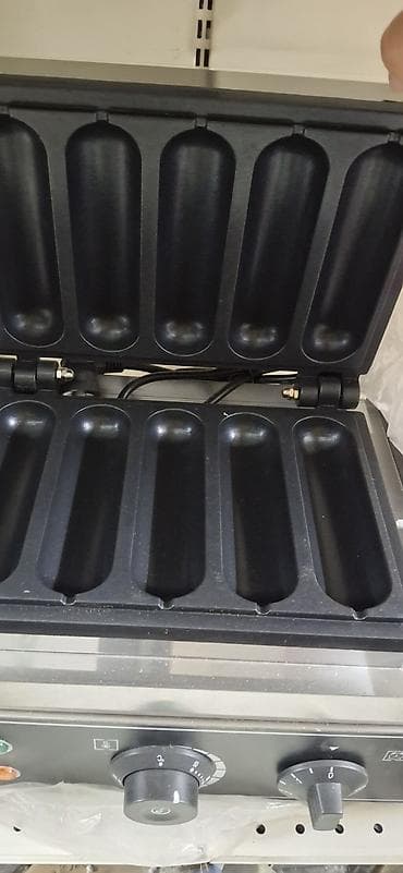 кукуруз апарат: Профессиональная электрическая вафельница для хот-догов/корн-догов - — 3