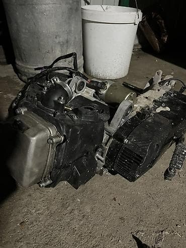 Кыймылдаткыч тетиктери жана чогултулган моторлор: Рабочий Мотор На скутер (САМУРАЙ) 150куб в сборе для скутера/мопеда с — 3