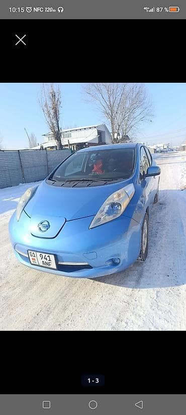 x nv: Nissan Leaf: 2014 г., Автомат, Электромобиль, Хэтчбэк — 2