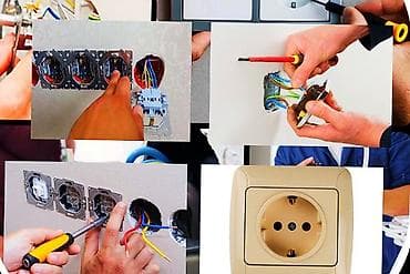 Монтаж и подключение люстр и электрофурнитуры - Профессиональная at lalafo.kg Монтаж и подключение люстр и электрофурнитуры - Профессиональная