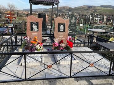 оформление корзины на кудалык: Изготовление памятников, Изготовление оградок, Изготовление крестов | Гранит, Металл, Мрамор | Оформление, Установка — 6