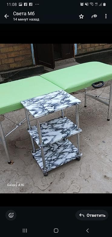 Оборудование для салонов красоты: Комплект мебели для бьюти‑сферы (маникюр/педикюр/брови/ресницы — 4