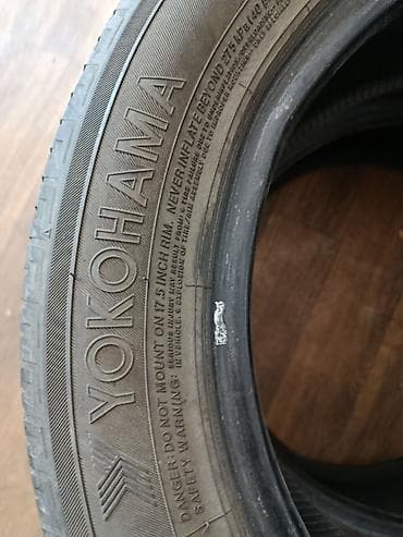 гак айон с: Шины 225 / 55 / R 17, Лето, Б/у, Комплект, Легковые, Япония, Yokohama — 3