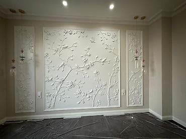 Ковры: Объёмная настенная панель с художественной лепниной - Декоративная — 4