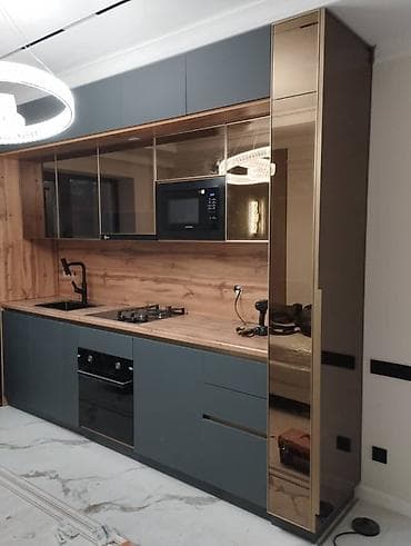 стол с ящиком: Стенка-шкаф, Тип стенки-шкафа: Модульная, Для спальни, Особенности: С рабочим столом — 6