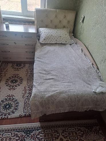Спальный и рабочий комплект для детской/подростковой комнаты в едином