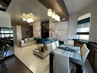 Ковролин: 3 бөлмө, 90 м², Элитка, 10 кабат, Дизайнердик ремонт lalafo.kg да — 5 Ковролин: 3 бөлмө, 90 м², Элитка, 10 кабат, Дизайнердик ремонт — 5