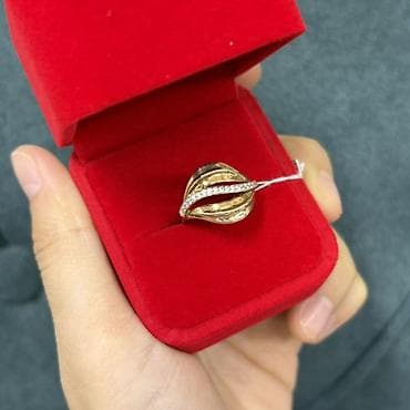 Кольцо, Коктейльное, Проба 375, Новый