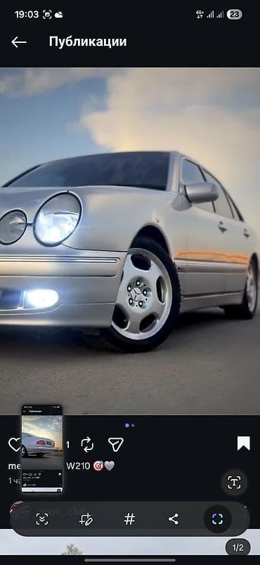 мерс 210 5 5 amg авто продажа: Mercedes-Benz E-Class: 2000 г., 2.8 л, Автомат, Бензин, Седан — 2