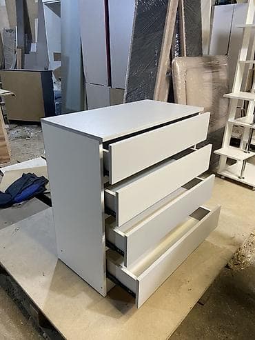 Кийим үчүн комоддор: Кийим үчүн комод, Күзгүсүз, ЛДСП, түсү - Ак lalafo.kg да — 2 Кийим үчүн комоддор: Кийим үчүн комод, Күзгүсүз, ЛДСП, түсү - Ак — 2