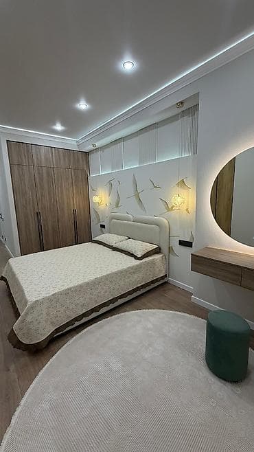 бахти: 3 комнаты, 117 м², Мадина Элитка, 10 этаж, Дизайнерский ремонт — 9