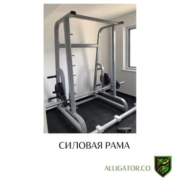 силовая рама: Булчуң машыктыргыч, Күч алкагы, Көкүрөк үчүн, Моюн үчүн, Пресс үчүн, Жаңы, Акылуу жеткирүү, Өзү алып кетүү — 1