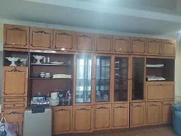 куплю шкаф бу: Стенка-шкаф, Тип стенки-шкафа: Модульная, Для зала, Особенности: Для хранения посуды — 3