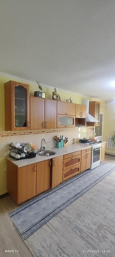 Мебель: Кухонный гарнитур, Б/у, МДФ — 3