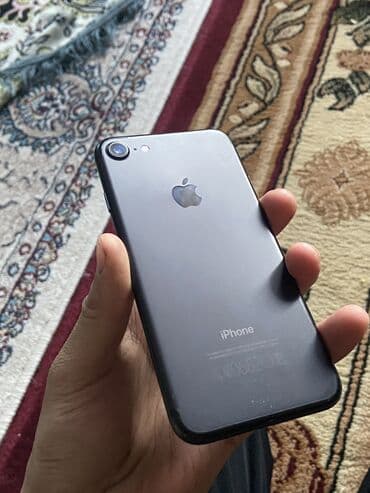 сколько стоит айфон 7 в бишкеке бу: IPhone 7, Б/у, 128 ГБ, Jet Black, Зарядное устройство, Чехол, 100 % — 1