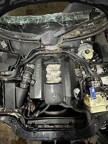 w220: Бензиновый мотор Mercedes-Benz 2000 г., 3.2 л, Б/у, Оригинал, Германия — 1