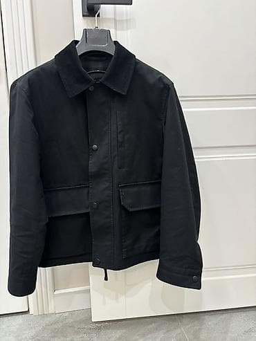 Черная куртка Uniqlo - Модель: укороченная рабочая/филд‑куртка -