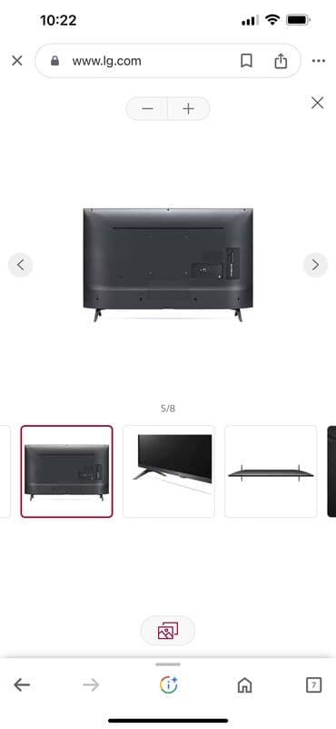 телевизоры tcl: ТЕЛЕВИЗОР 43" LG 43UQ76003LD 4K UHD, SMART WEBOS, ТОНКИЙ ДИЗАЙН — 3