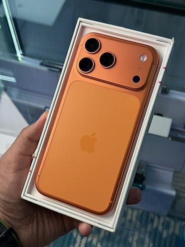 iphone про: IPhone 17 Pro Max, Оранжевый, Коробка — 1