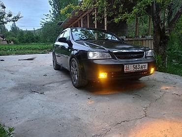 арзан машине: Chevrolet Lacetti: 2005 г., 1.6 л, Кол менен иштөөчү, Бензин, Седан — 2