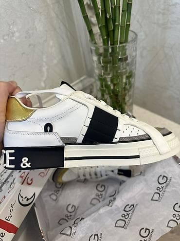 pull beer: Кроссовки, 38.5, 39, Dolce & Gabbana, Новый, цвет - Белый, Самовывоз — 3