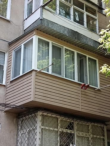 Вынос и облицовка балконов под ключ - Металлокаркас для
