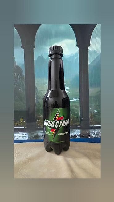 капуста продаю: Энергетик GOŞA ÇYNAR - Формат: пластиковая бутылка с завинчивающейся — 2