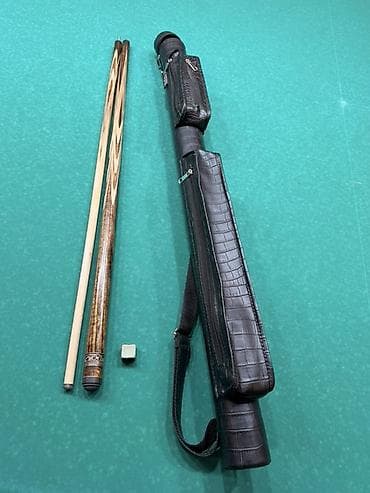 Спорт жана хобби: Бильярдный кий с чехлом и мелом
Почти новый — 2