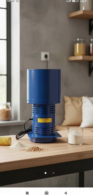 в связи с закрытием кафе продам оборудование: Зернодробилка сатылат жаны(220в) розетка. производство Россия — 1