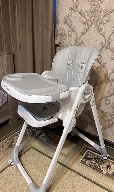 Стульчик для кормления, Б/у, Skillmax, Металл, Другой вид, цвет - Серый, В рассрочку, Самовывоз