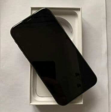 apple watch 5 бишкек цена: IPhone 11, Колдонулган, 64 ГБ, Кара, Куту — 2