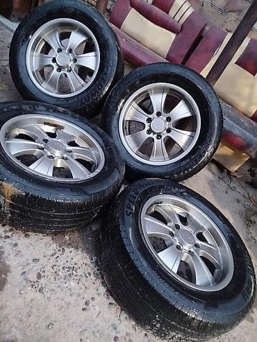 Транспорт: Колеса в сборе 205 / 60 / R 18, Лето, Б/у, Комплект, Внедорожные (АТ/МТ), Литые, отверстий - 6 — 4