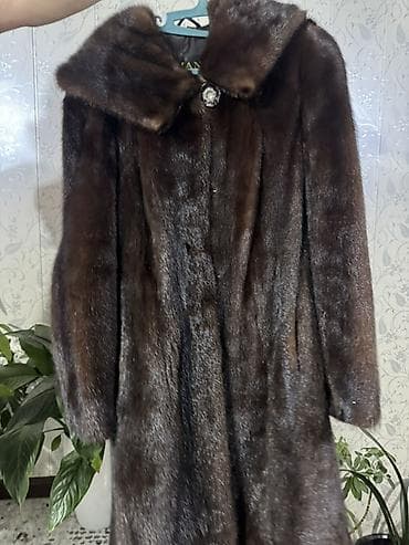 Шуба, Норка, Узун модель, Капюшону бар, S — 2