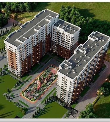 хата 2 комнатная: 2 комнаты, 71 м², Элитка, 10 этаж, Готовая ПСО (под самоотделку) — 6