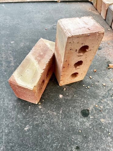 санифорт таблетки: Тешиктүү, Бышкан кирпич, Жарым блок, 250×120×90 — 7