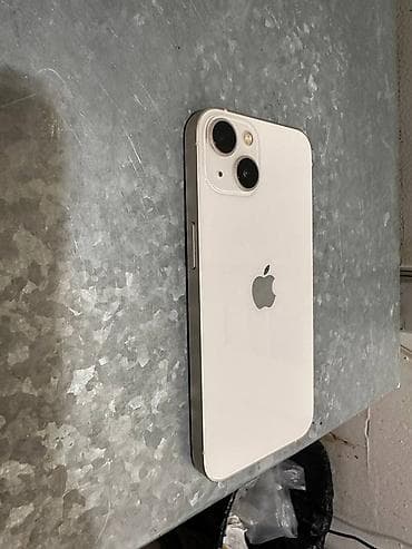 sony 1: IPhone 13, 128 ГБ, Старлайт, Защитное стекло, Чехол, Кабель, 89 % — 5