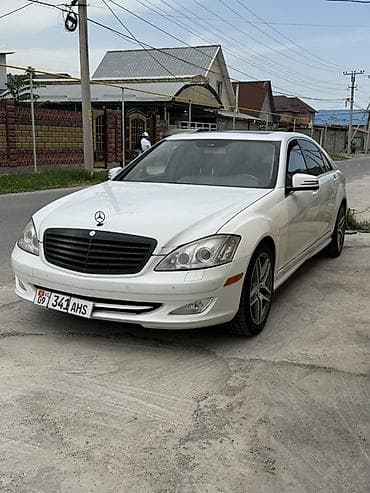 Mercedes-Benz S-Class: 2007 г., 5.5 л, Автомат, Бензин, Седан — 2