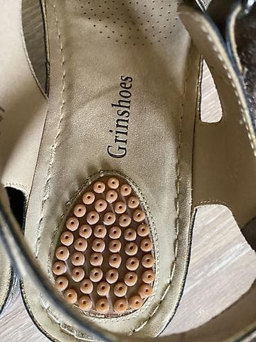 Босоножки, сандалии, шлепанцы: Женские анатомические сандалии Grinshoes - Тип: сандалии на липучках — 2