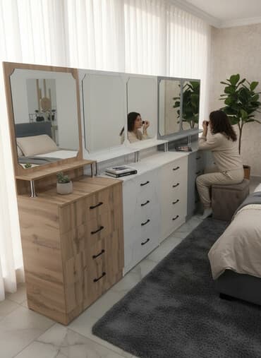 полки для косметики в магазин: Комод для одежды, Новый, С зеркалом, ЛДСП, Бесплатная доставка — 2