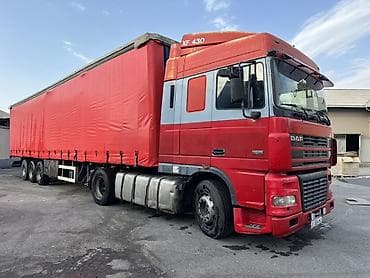 спец трал прицеп: Тягач, DAF, 2003 г., Тентованный — 7