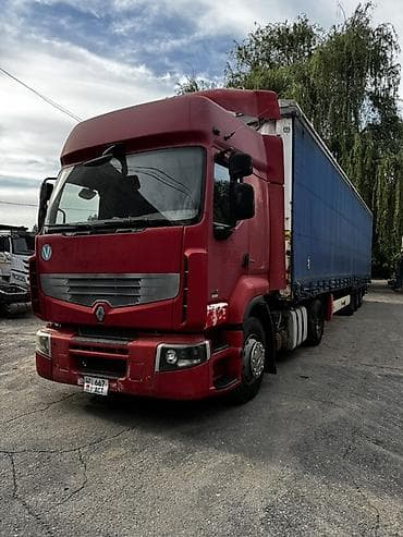 жесткий цепка: Тягач, Renault, 2012 г., Тентованный — 1