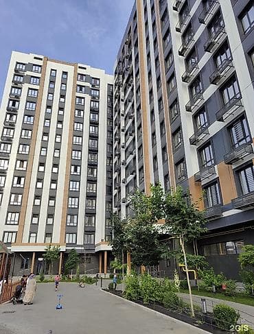 23: 2 комнаты, 71 м², Ак-Кеме Элитка, 11 этаж, ПСО (под самоотделку) — 1