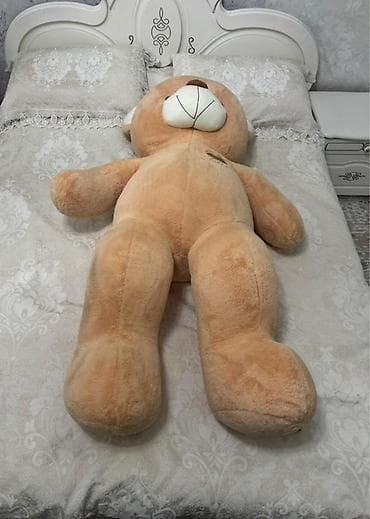 Коробки: Огромный плюшевый медведь - Размер: примерно рост человека — XXL (по — 4