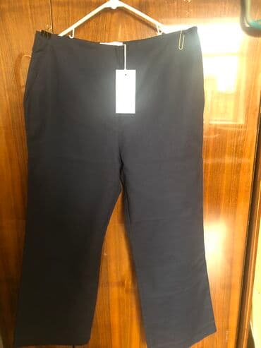 двойка брюки и кофта: Брюки Осень-весна, Хлопок, Новый, 2XL — 1