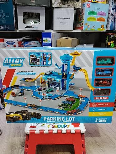 anex e type: Игровой набор “Parking Lot – Alloy Racing” - Тематика: многоуровневая — 1