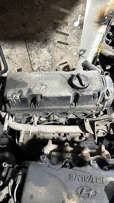4a fe: Бензиновый мотор Hyundai 1.3 л, Б/у — 2