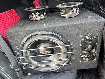 Тюнинг: Автомобильный сабвуфер в корпусе BELONG GL-1239 + 2 динамика BOS-MINI — 1