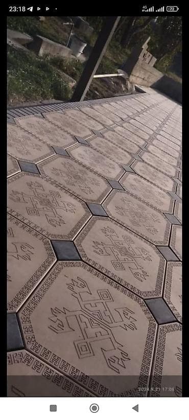 ремонт брусчатки: Укладка тротуарной плитки «под камень» и декоративных панелей - — 4