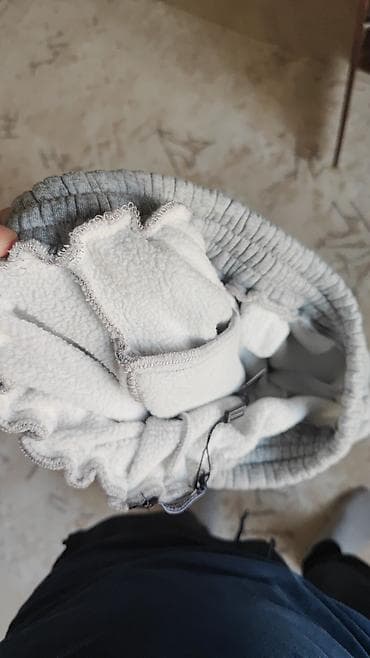 Футболки: Серые женские широкие джоггеры “Pinterest” - Посадка: высокая, на — 8