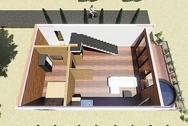 нижний чуй: Современный двухэтажный дом-шале с панорамным остеклением и террасами — 6